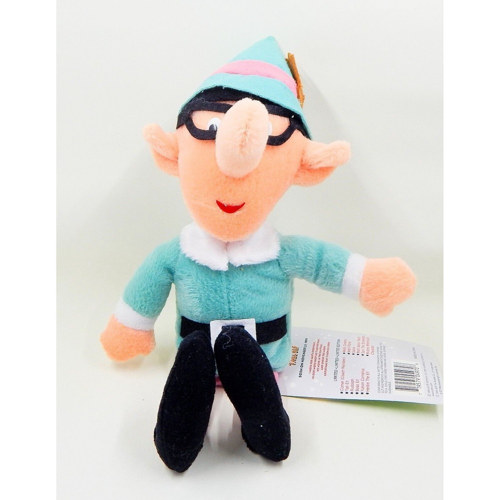 Island of Misfit Toys Tall Elf Glasses Rudolph Reindeer 9" Plush CVS 1999